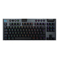 Teclado Logitech G915 X TKL Lightspeed Bluetooth Lightsync RGB KeyControl Color Black
