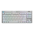 Teclado Logitech G915 X TKL Lightspeed Bluetooth Lightsync RGB KeyControl Color White