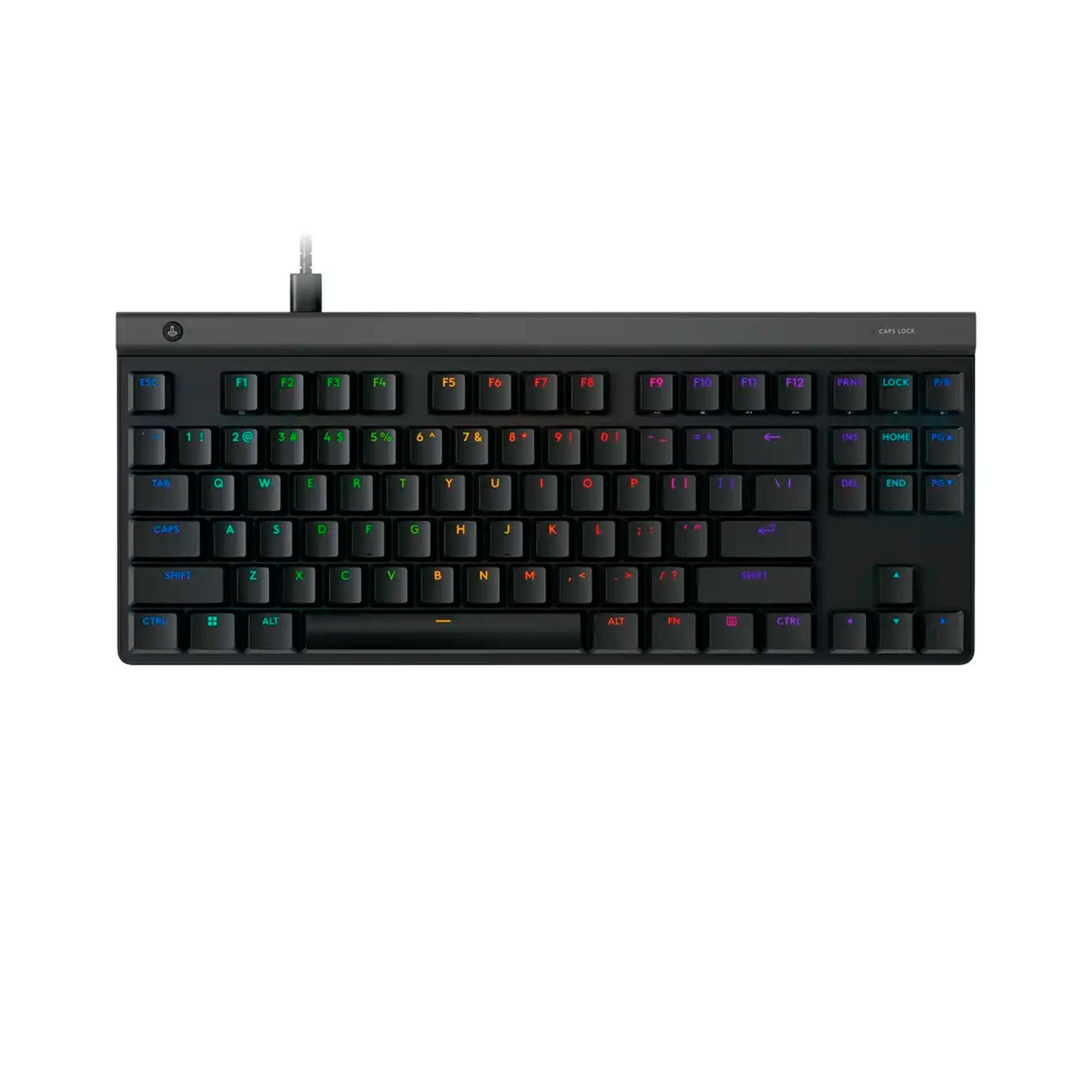 Teclado Logitech G515 TKL Lightspeed Bluetooth Lightsync RGB Color Black