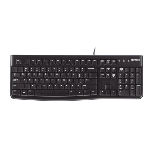 Teclado Logitech K120 Usb Sp Black