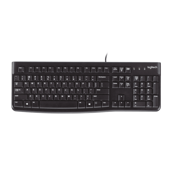 Teclado Logitech K120 Usb Sp Black