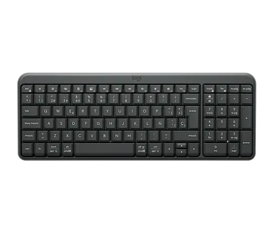 Teclado Logitech K250 Bluetooth SP Color Black