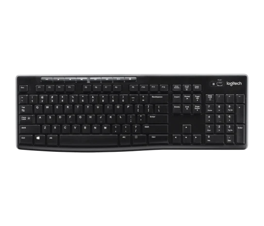 Teclado Logitech K270 Wireless Unifying USB SP Color Black