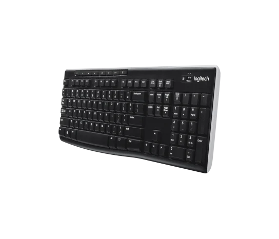 Teclado Logitech K270 Wireless Unifying USB SP Color Black