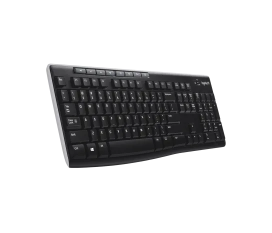 Teclado Logitech K270 Wireless Unifying USB SP Color Black