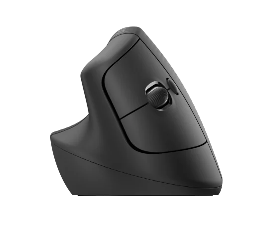 Mouse Logitech Lift Vertical Ergonomic Zurdo Wireless Bluetooth Color Black