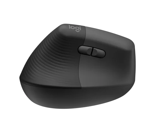 Mouse Logitech Lift Vertical Ergonomic Zurdo Wireless Bluetooth Color Black