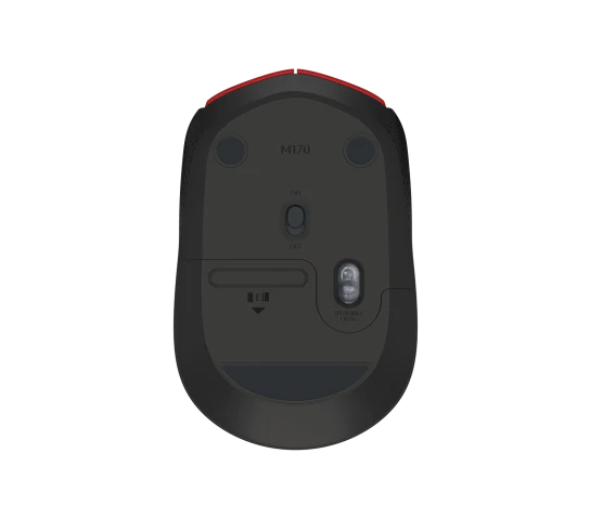 Mouse Logitech M170 Wireless Color Red