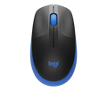 Mouse Logitech M190 Wireless Full-Size Color Blue