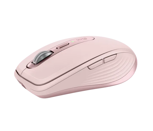 Mouse Logitech MX Anywhere 3S Bluetooth Wireless 8K USB-C Color Rose