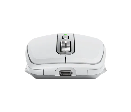 Mouse Logitech MX Master 3S Wireless Bluetooth 8K USB-C Color Pale Grey