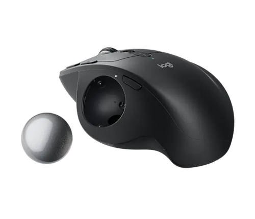 Mouse Logitech MX Ergo S Advanced Trackball Wireless Bolt Bluetooth USB-C Color Black