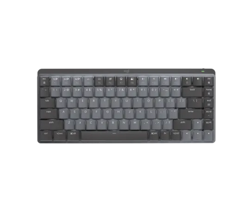 Teclado Logitech MX Mechanical Mini Wireless Bluetooth Iluminado Color Black SP