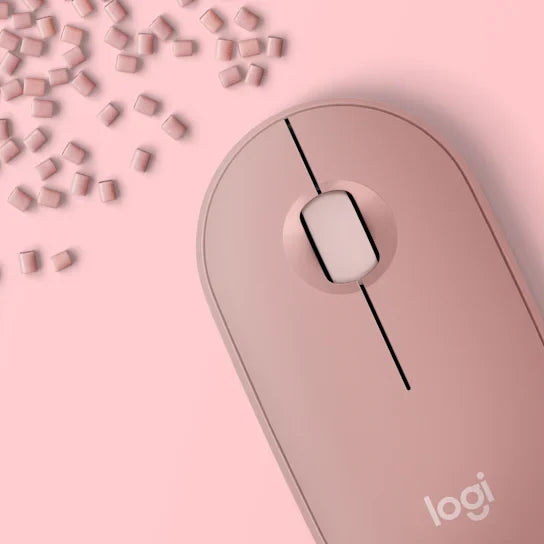 Mouse Logitech Pebble 2 M350S Bluetooth Wireless Color Rose