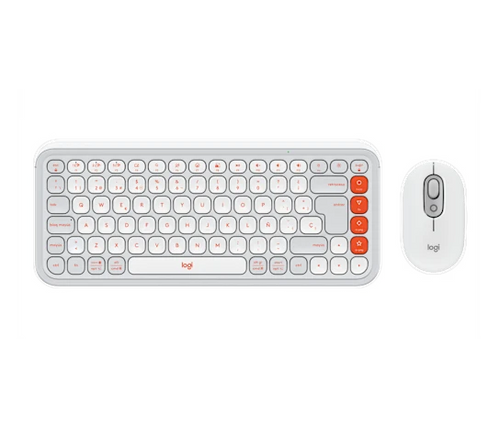 Teclado y Mouse Logitech POP Icon Bluetooth Wireless SP Copilot