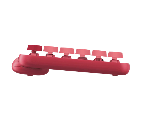 Teclado Logitech POP Keys Multi-Device Wireless Bluetooth Color Coral Rose
