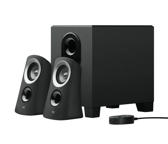 Parlante Logitech Z313 2.1 25W 220V Color Black